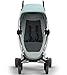 Quinny Summer Seat Liner for Zapp Flex Strollers, Graphite
