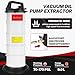 BILITOOLS 9L Vacuum Oil Pump Extractor Air Operated Automotive Oil Change Tool Large Capacity 2.4 Gallon Pneumatic Engine Dipstick Fluid Extractor for Boat Marine Jetski ect.