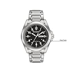 Citizen-Stainless-Steel-Sport-Analog-Black-Dial-Mens-Watch-Aw0050-82E-Band-Color-Silver