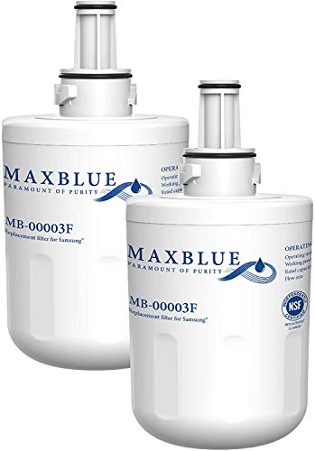 Maxblue DA29-00003F Kühlschrank-Wasserfilter, Kompatibel mit Samsung Aqua Pure Plus DA29-00003F, HAFIN1, DA29-00003A, DA29-00003B, DA29-00003A-B, DA61-00159A, DA97-06317A (2) Cover