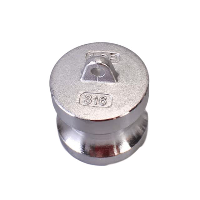 Raccord de tuyau cannelé en acier inoxydable de type A B C D E F DP 304 de type A B C D E F DP 316 de 7,6 cm et 1,9 cm