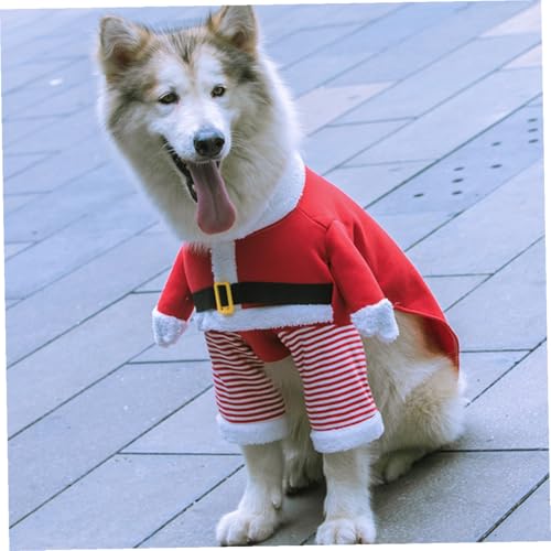 Disfraz Navidad para perro talla XL rojo Toddmomy miniatura 7