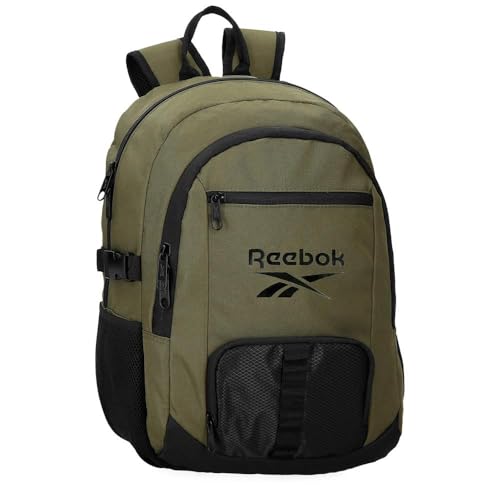 Reebok Truck One Mochila 15,6 Verde 34x45x15 Cms Poliéster By Joumma Bags