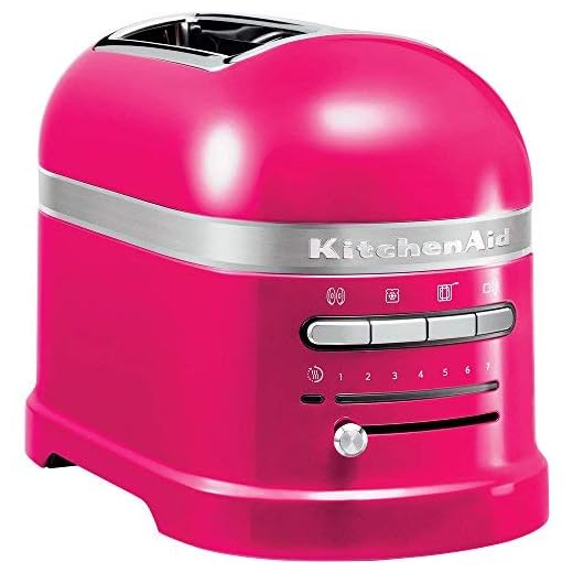 KitchenAid 5 kmt2204eri, Tostadora, 1250 W, frambuesa Hielo