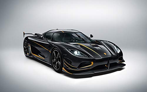 Iconic Arts Laminated 42x24 Poster: 2017 Koenigsegg agera rs Gryphon