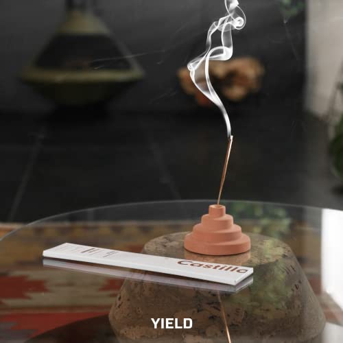 Yield Aviles Incense Sticks - Jasmine, Blood Orange & White Musk - Handmade, Calming Incense Stick Pack - Non Toxic Incense Made With Essential Oils - 1 Hour Burn Time - 15 Incense Sticks #TOP2