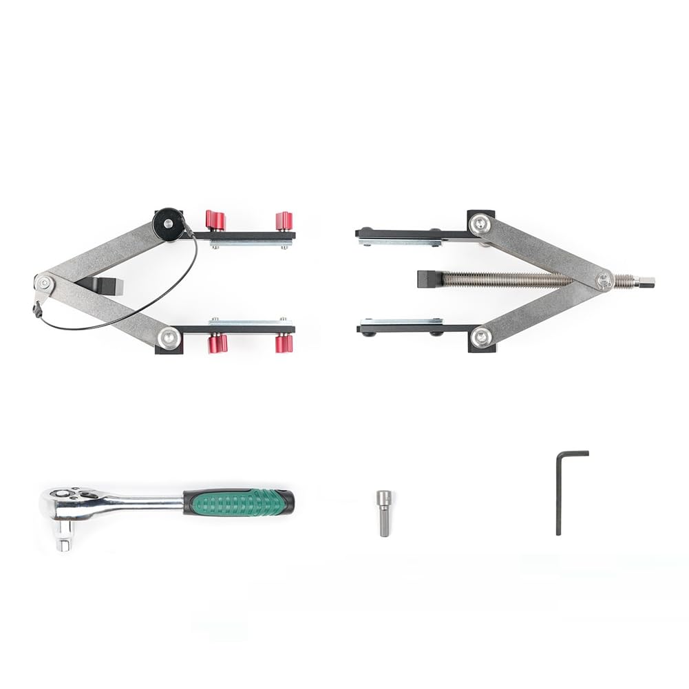 Ehwisbe 4-Way Panel Clamp Woodworking Gluing Clamp Four-Way Pressure Cabinet Clips For Woodworkers Cabinet And Furniture Makers