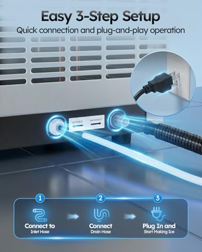 Commercial ice maker machine