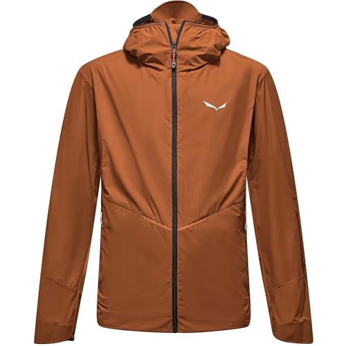 Veste Pedroc Wind Salewa Homme coupe-vent de randonnée marron L