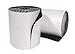 Sellars Railroad Track Black Polypropylene 37.5 Absorbent Roll - 19 in Width - 100 ft Length - Poly-Backed - 91250 [PRICE is per BAG]