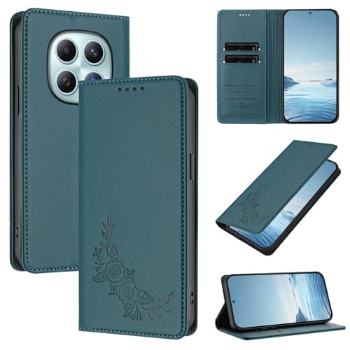 �X�}�z�P�[�X �Ή��@�� for Redmi Note 15,�Ή��@�� for Xiaomi Poco M8 5G �yRFID�u���b�N�z�y�J�[�h�z���_�[�t�����z �}�O�l�b�g�J�� �X�^���h�@�\�t���z�X�}�z�P�[�X Green