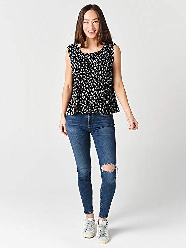 Bb Dakota Women's Blouse, Black, Small #TOP3