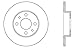 StopTech 127.04001R Sport Drilled/Slotted Brake Rotor (Front and Rear Right), 1 Pack