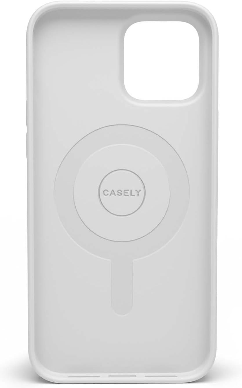 Casely iPhone 14 Pro Case | Beige Garden | Neutral Floral | Compatible with MagSafe | Classic Ultra Slim Design