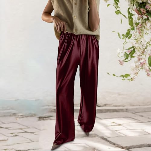 Sportlich Eleganter Hosenanzug Hose Paperbag Push E Knopfleiste Bundfaltenhosen 29 In Leo Marlenehose Hundeführerhose Jahre Shape Bordeaux Abendanzüge 50 Hosenanzugdamen S Stretch-Hose