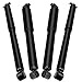 Set of 4 Shocks,ECCPP Shocks Absorbers K2500 K1500 1988-1999 for Chevy Fits 1988-2000 for Chevy K2500,1988-1999 for GMC K1500,1988-2000 for GMC K2500 Front Rear Auto Shocks Gas Struts 344266 344263