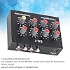 EQ 7 Audio Signal Headset Amplifier, 7 Band Sound Equalizer 12dB High Bass Adjustment Dual Channel Sound Equalizer with 3.5mm Interface Headphone Amplifier for Car Home Audio #2