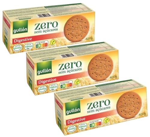 Gullon - Gullon Lot de 3 biscuits digestifs sans sucre 400 g