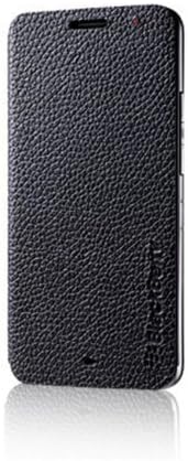 BlackBerry ACC57201001 Leather Flip Case Z30 - Black