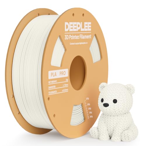DEEPLEE PLA Pro Filament (White), 1kg
