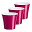 Purple/White - Set of 3