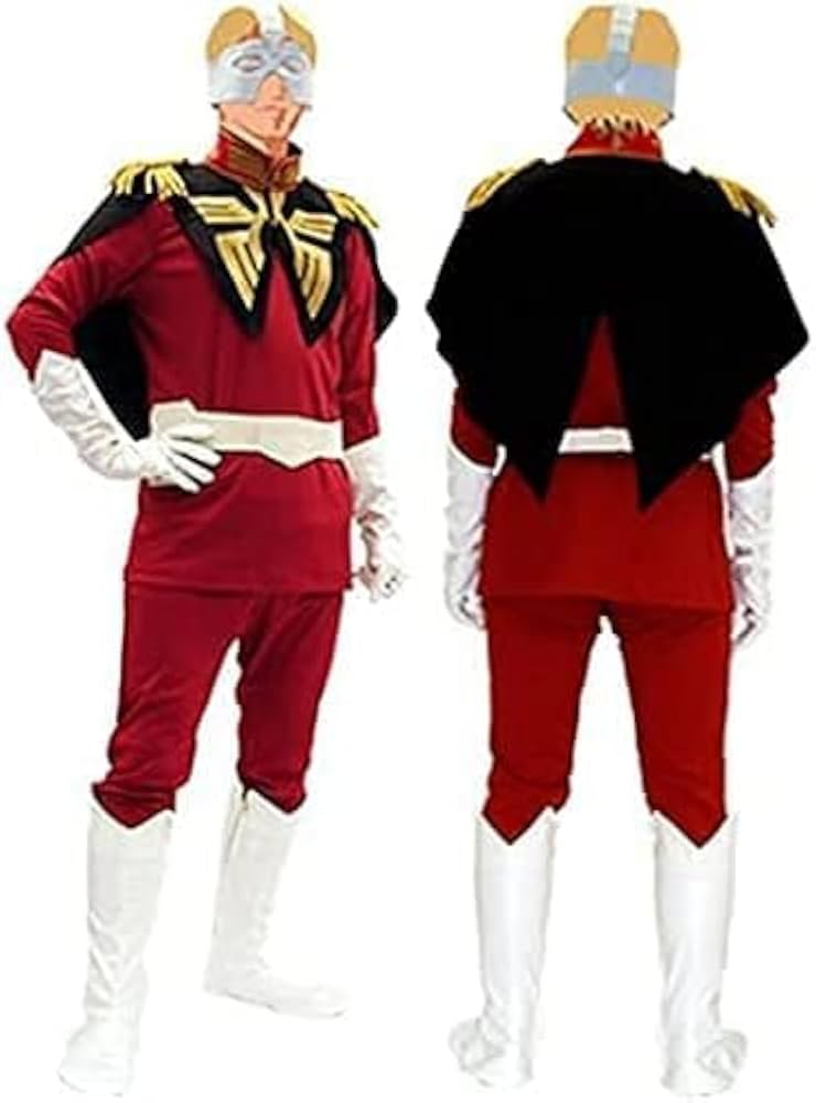 Amazon.co.jp: コスプレ衣装 機動戦士ガンダム シャア セット 公式