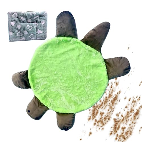 Fregona para el suelo - Doble Cara Y Lavable Y Reutilizable,Tortuga Fregona de Suelo Duro,Para Cocina Baño Salón Dormitorio Apartamento Ama De Casa Mujeres