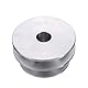 TuToy Aluminiumlegierung Doppelrille 60 \U0026 50 Mm Riemenscheibe 8-20 Mm Feste Bohrung Riemenscheibe Für Motorwelle 10 Mm Riemen - 10 Mm