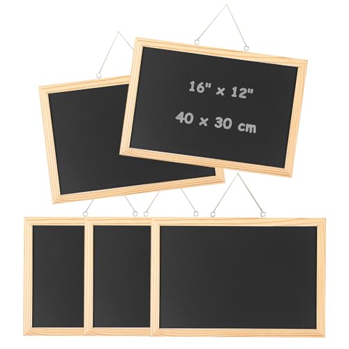 Tableau noir 30x40 cm lot de 5 pour ne plus oublier vos mémos et menus