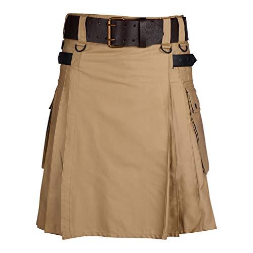 DSS KILTS Leather Kilt Belts for men-Kilt for men-30 Inches to 72 Inches Size-Kilt accessories for men4
