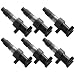 ECCPP Ignition Coils Pack of 6 Compatible with Jaguar S-Type Jaguar X-Type V6 2.5L 3.0L 2002-2008 Replacement for 5C1399 UF435 C1402