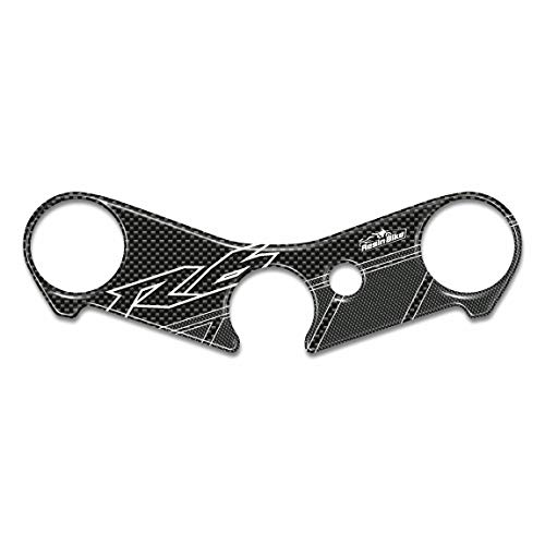 Autocollant moto compatibles avec Yamaha R6 2006-2015 protection té de fourche résine 3D
