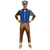 Disguise Paw Patrol Chase Costume for Adults, Official Paw Patrol Chase Costume Outfit with Headpiece and Tail, Men's Size (42-46)