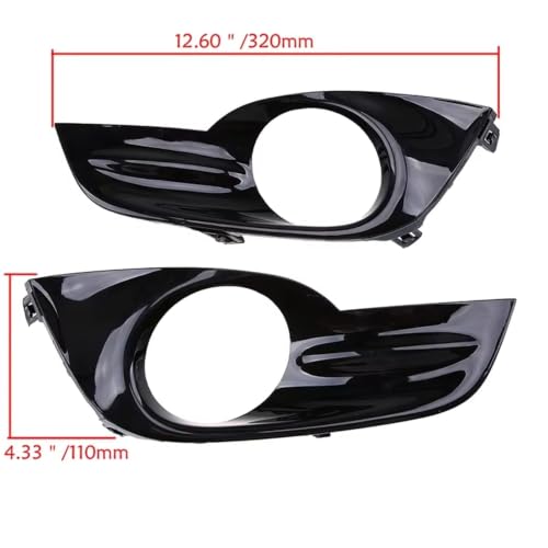 Parrilla de luces antiniebla resistente para Nissan Altima L33 modelos 2012 a 2015 5