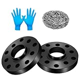 SYKRSS 5x112mm or 5x100mm Wheel Spacers 20mm Compatible with Audi A3 A4 A6 A8 Q3 TT, 57.1mm Center Bore Forged Wheel Adapters M14x1.5 Compatible with Volkswagen Beetle Eos Golf Jetta Passat, 2PCS