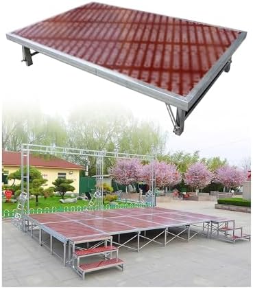 Small Performance Platform Amazon.com: Portable Foldable Stage Platform for Indoor/Outdoor Events ...
