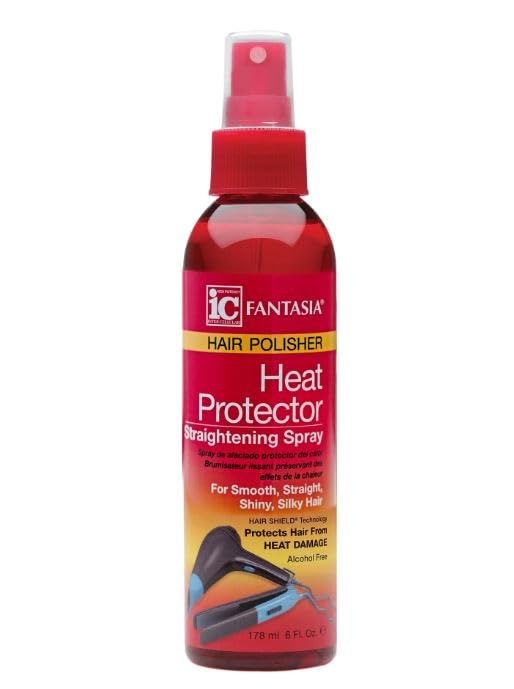 Fantasia IC Heat Protectant Straightening Spray, 6 fl oz - with a comb