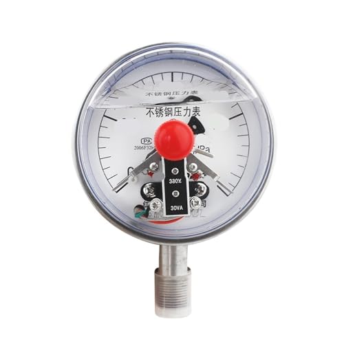 Manomètre YTNXC-100BF 0-1.6 MPa en acier inoxydable à contact magnétique