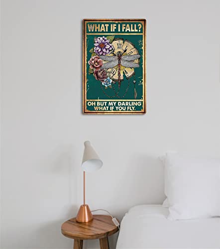 Fmcmly-Vintage-Tin-Signs-What-If-I-Fall-Dragonfly-Decoration-Hippie-Boho-Art-Poster-Fall-Sign-Home-Kitchen-Office-Bedroom-Cafes-Wall-Decor-8×12-Inch Fmcmly Vintage Tin Signs What If I Fall Dragonfly Decoration Hippie Boho Art Poster Fall Sign Home Kitchen Office Bedroom Cafes Wall Decor 8×12 Inch