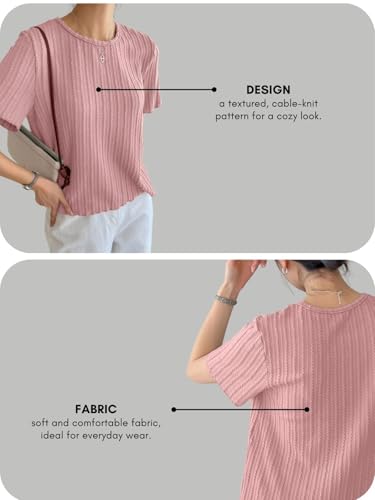 Image of GRECIILOOKS Women's Poly Cotton Regular Fit Crop Top, Loose Fit Oversized Shirts & Stylish Korean Tank Tops for Summer Wear (Available in Plus Size)