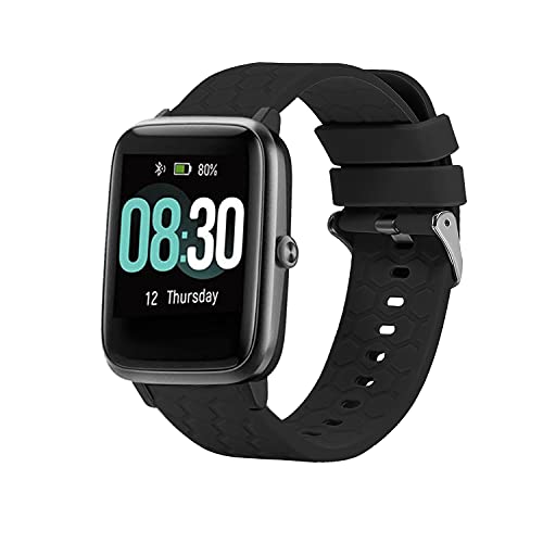 Tencloud 2-Pack Bands Compatible With Maxtop T6 Smart Watch T6/P66/Lw36/Lw11 Wristbands Replacement Sport Band Strap #TOP2