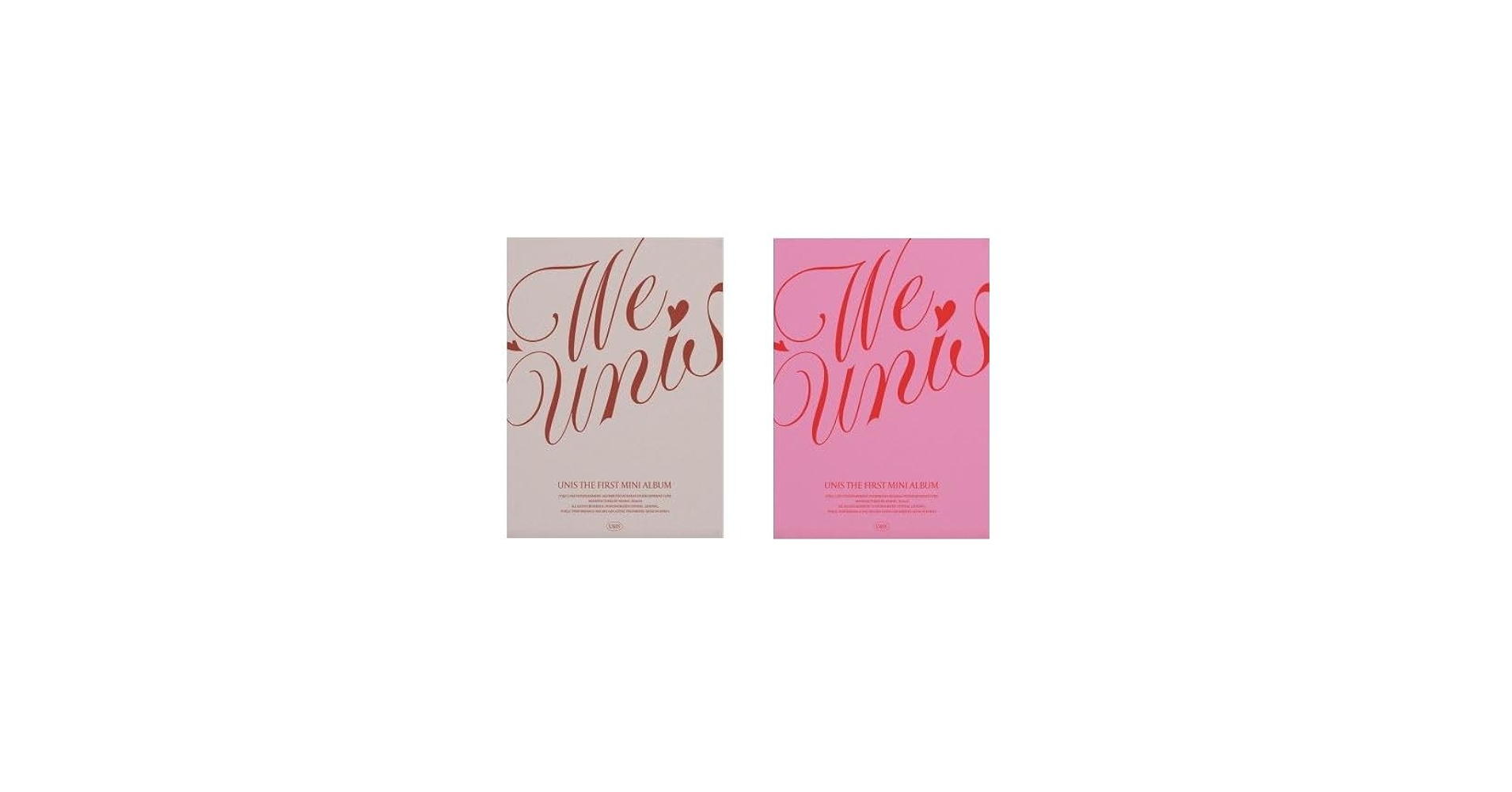 新品未開封　WE UNIS 10枚セット Amazon | UNIS - 1ST MINI ALBUM [ WE UNIS ] 韓国盤 (2