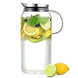 Tapa funcional: el acero inoxidable a prueba de herrumbre y la silicona de calidad aseguran una cubierta hermética. Y la tapa interna con una sección de filtro de 3 mm de ranura hace una infusión de fruta perfecta al verter.