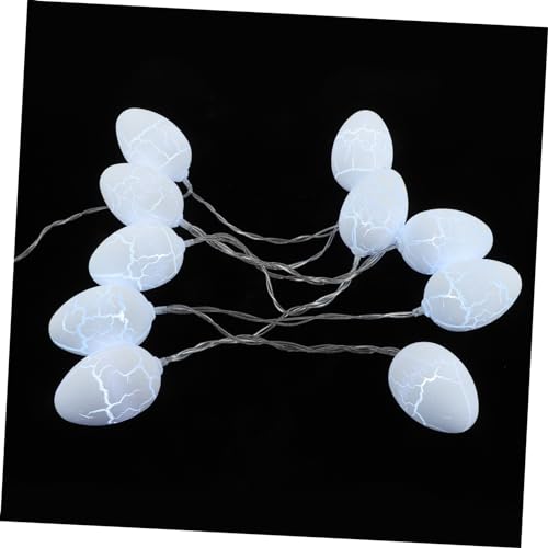 FONDOTIN Lámpara de cáscara de huevo agrietada fairy lights lampara lampara dormitorio lamparas habitacion flexo pared luces de hadas del dormitorio luz de la boda el plastico