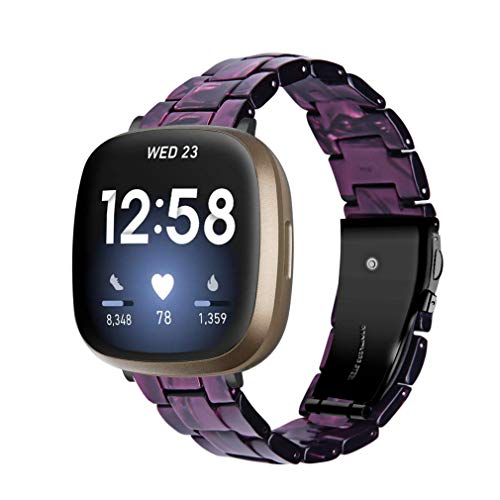 Fitbit Versa 4/Sense 2 ohΉ Xgbv Y fB[X ߉\ȃEHb`oh pXgoh Fitbit Versa 4/Sense 2 X}[gEHb`p (J[ 13)