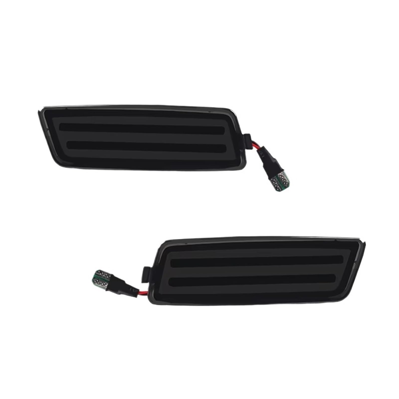 Retrovisore Indicatore Per Vw MK5 Per Golf Per GTI Per Rabbit 06-09 Per Jetta 05-10 Luci Posizione Laterali Anteriori Luce Posizione Laterale Paraurti LED Dinamiche Indicatori(Smoked Lens)
