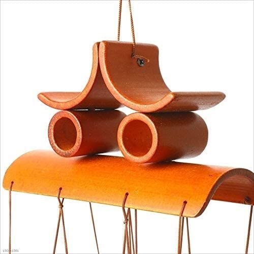 Carillon a Vent pour Maison Bambou Vent Carillon Tube Extérieur Cloche Bonheur Jardin Décoration De La Maison Décoration Intérieure