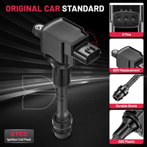 Image of BDFHYK Ignition Coil Pack UF510 for INFINITI QX56