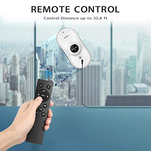 AlfaBot-X6-Robot-Limpiacristales-Robot-de-Limpieza-de-Ventanas-con-Control-Remoto-Navegacion-Inteligente-con-3-Modos-Automaticos-Blanco