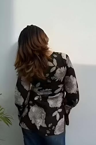 Image of ANNI Designer Cotton Short Kurti for Women | Stylish Kurti | Short Kurti Top | Casual Kurta for Women | Comfortable Cotton Kurtis for Womens